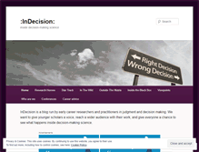 Tablet Screenshot of indecisionblog.com